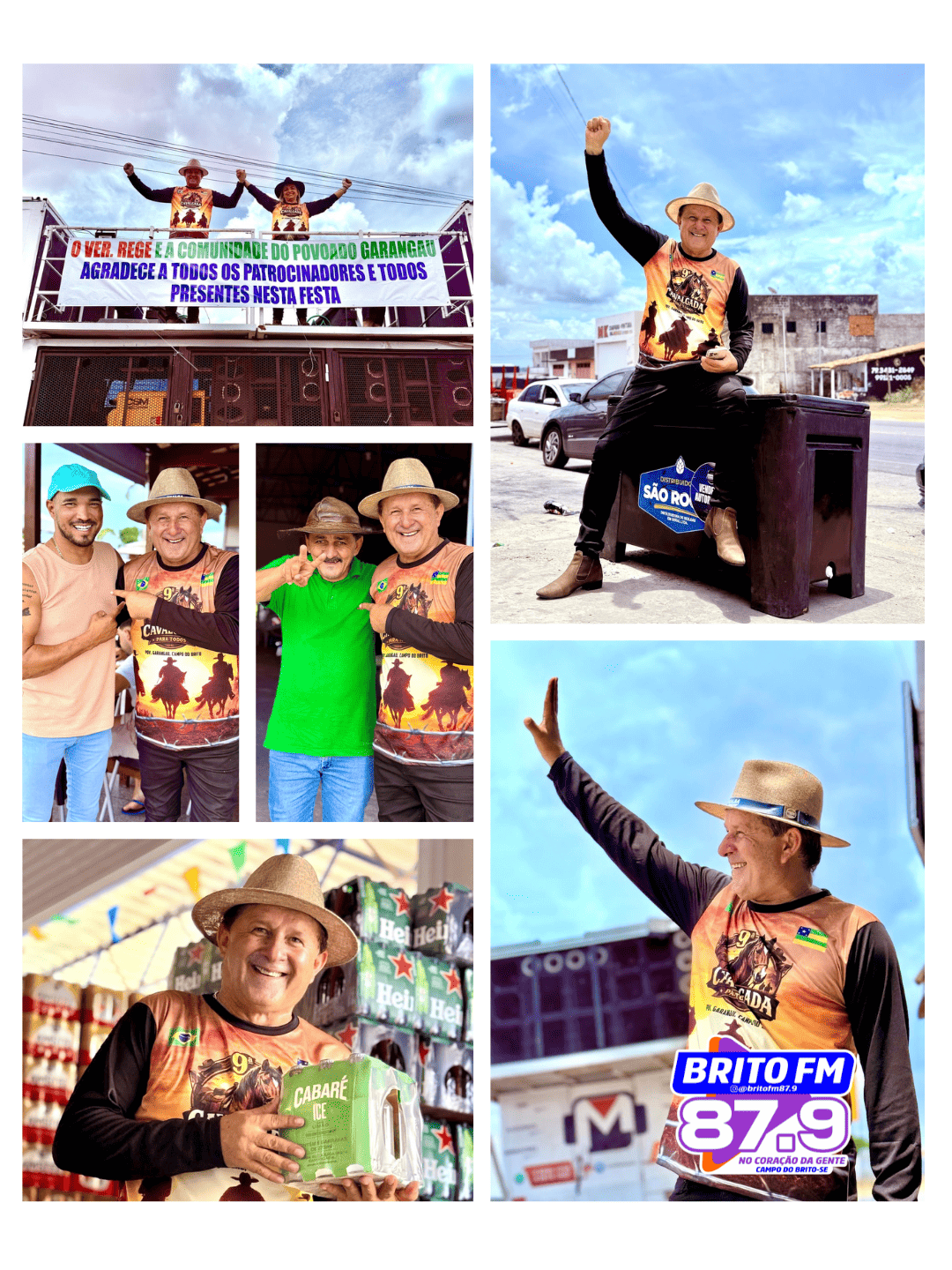 CAMPO DO BRITO: Cavalgada Para Todos é realizada com sucesso mesmo com chuvas de verão